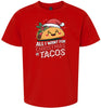 Tacos for Christmas Children's Gildan Soft Shirt