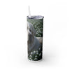 Skinny Tumbler with Straw – 20 oz Stainless Steel Cup