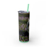 Skinny Tumbler with Straw – 20 oz Stainless Steel Cup
