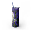Skinny Tumbler with Straw – 20 oz Stainless Steel Cup