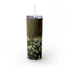 Skinny Tumbler with Straw – 20 oz Stainless Steel Cup