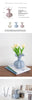 Creative Ceramic Vase Nordic Style Ins Living Room Flower Arrangement Soft Home Decoration