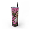 Skinny Tumbler with Straw – 20 oz Stainless Steel Cup