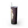 Skinny Tumbler with Straw – 20 oz Stainless Steel Cup