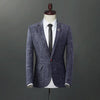 Men's slim suit in autumn and winter