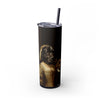 Skinny Tumbler with Straw – 20 oz Stainless Steel Cup