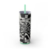 Skinny Tumbler with Straw – 20 oz Stainless Steel Cup