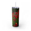 Skinny Tumbler with Straw – 20 oz Stainless Steel Cup