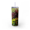 Skinny Tumbler with Straw – 20 oz Stainless Steel Cup