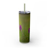 Skinny Tumbler with Straw – 20 oz Stainless Steel Cup