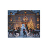 German Shorthaired Pointers Snowman Blanket