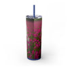 Skinny Tumbler with Straw – 20 oz Stainless Steel Cup