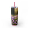 Skinny Tumbler with Straw – 20 oz Stainless Steel Cup