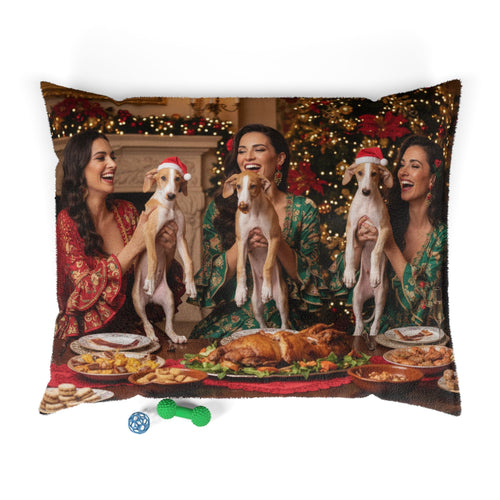 Spanish Holiday Feast Pet Bed