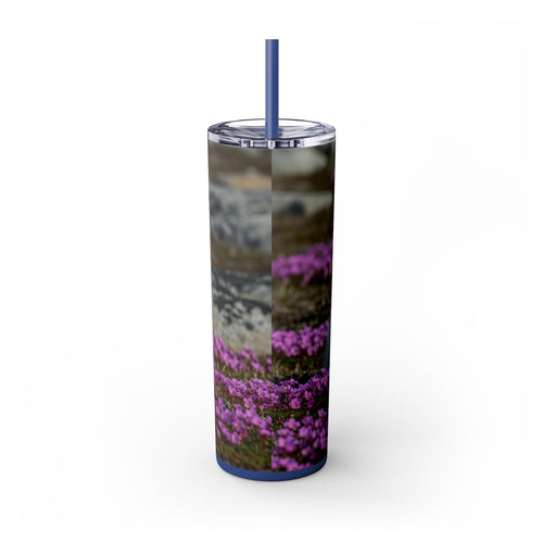 Skinny Tumbler with Straw – 20 oz Stainless Steel Cup