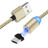 360-degree Blind Round Magnetic Data Cable