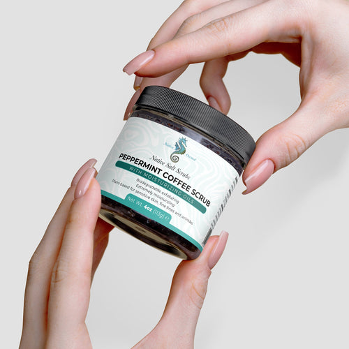 Peppermint Coffee Scrub — Natural Exfoliating Body Scrub