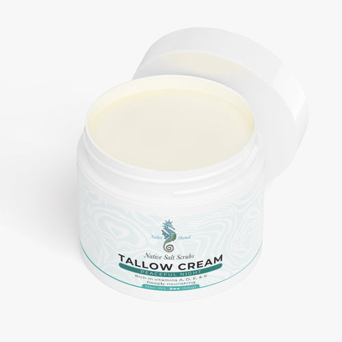 Tallow Cream Peaceful Night — Deep Nourishing Night Moisturizer