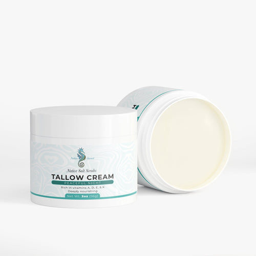 Tallow Cream Peaceful Night — Deep Nourishing Night Moisturizer