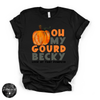 Oh My Gourd, Becky Tee | Funny Pumpkin Fall Graphic T-Shirt