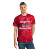 Dogs for Democracy Crystal Tie-Dye Tee Small - 2XL (2 colors)