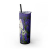 Skinny Tumbler with Straw – 20 oz Stainless Steel Cup