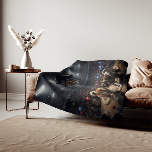 Akita Sweatshirt Blanket