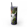 Skinny Tumbler with Straw – 20 oz Stainless Steel Cup