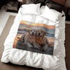 Sweatshirt Blanket – Plush Fleece Throw, 2 Size Options