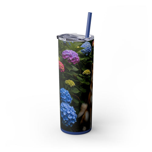 Skinny Tumbler with Straw – 20 oz Stainless Steel Cup