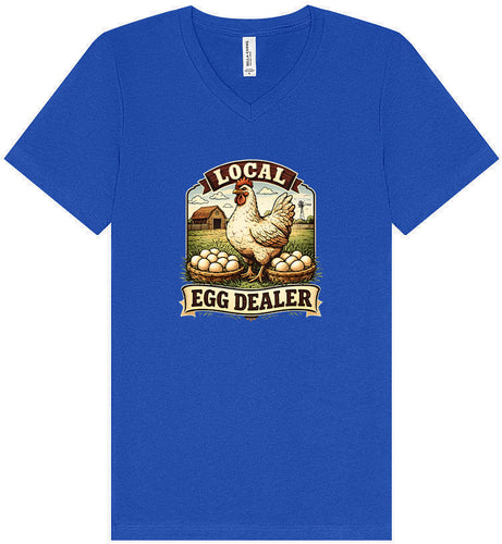 Local Egg Dealer Unisex V-Neck Shirt