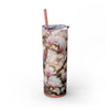 Skinny Tumbler with Straw – 20 oz Stainless Steel Cup