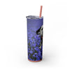Skinny Tumbler with Straw – 20 oz Stainless Steel Cup