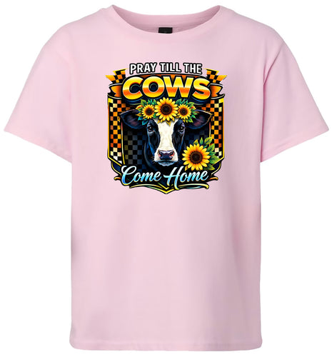Pray til the Cows Come Home Children's Gildan Soft Shirt