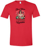 I Murder Vegetables Adult Gildan Soft Shirt