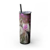 Skinny Tumbler with Straw – 20 oz Stainless Steel Cup
