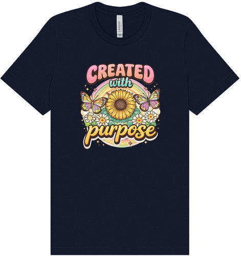 Created with Purpose Adult Bella Canvas Shirt