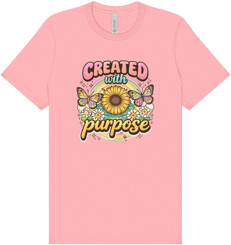 Created with Purpose Adult Bella Canvas Shirt