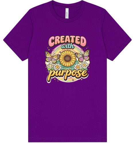 Created with Purpose Adult Bella Canvas Shirt