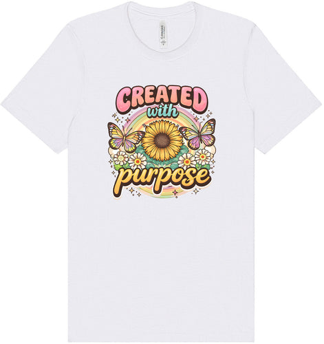Created with Purpose Adult Bella Canvas Shirt