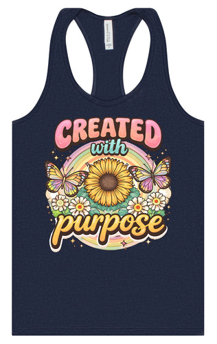Created with Purpose Women's Racerback Tank