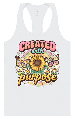 Created with Purpose Women's Racerback Tank