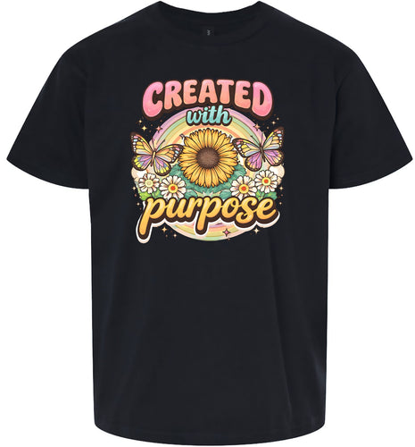 Created with Purpose Children's Gildan Soft Shirt