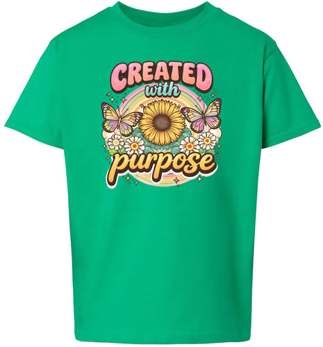 Created with Purpose Children's Gildan Soft Shirt