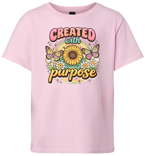 Created with Purpose Children's Gildan Soft Shirt
