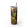 Skinny Tumbler with Straw – 20 oz Stainless Steel Cup