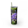 Skinny Tumbler with Straw – 20 oz Stainless Steel Cup