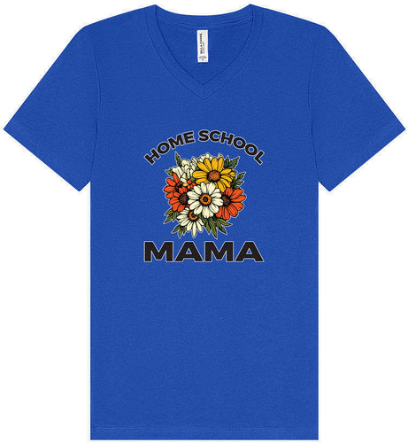 Homeschool Mama Unisex V-Neck Shirt