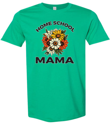 Homeschool Mama Adult Gildan Soft Shirt