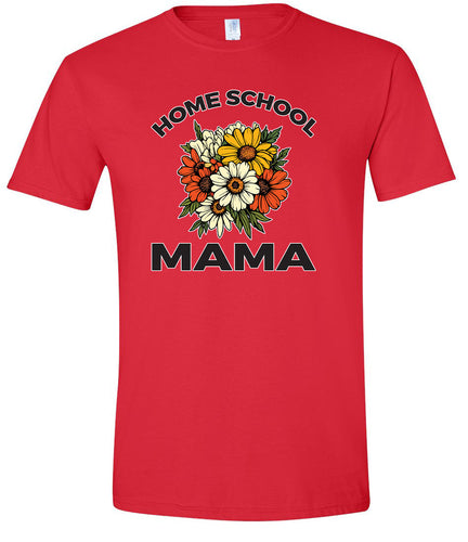 Homeschool Mama Adult Gildan Soft Shirt